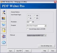 PDF Writer Pro screenshot